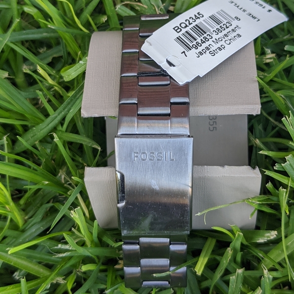 Fossil Privateer Smoke Stainless Watch - Picture 6 of 6